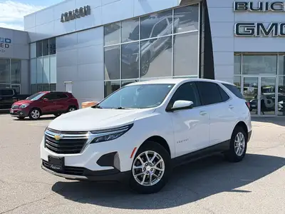 Experience confident and connected drives in the 2022 Chevrolet Equinox LT, a stylish and efficient...