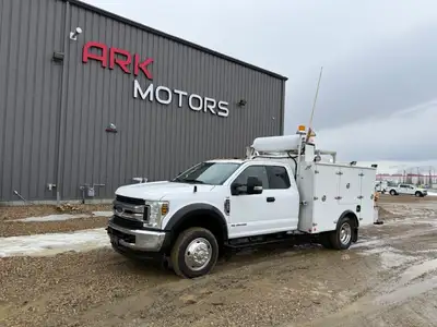 2019 Ford F-550 XLT Service Truck 6.7L Powerstroke Diesel Engine 4x4 Automatic Transmission Extended...