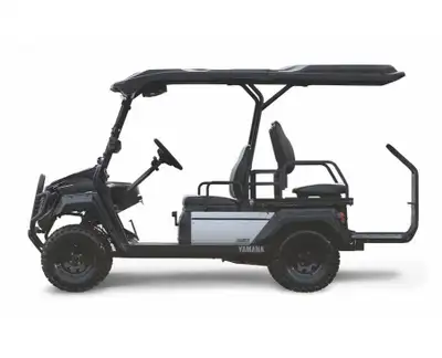 2026 Yamaha UMAX Rally 2 2 4 Pass Gas Golf Cart PTV with rear facing convertible seat that can be fo...