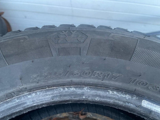 one Winter Tire size 225/60/17 in Tires & Rims in St. Catharines - Image 3