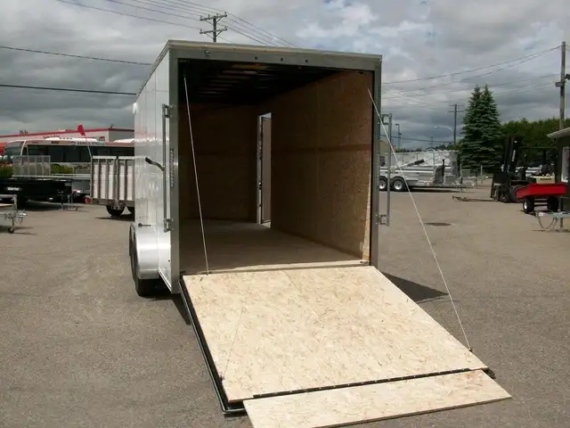 2025 Weberlane CARGO 7' X 16' V-NOSE RAMPE 7' HT VTT 4 ROUES SID in Cargo & Utility Trailers in Laval / North Shore - Image 2