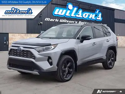 Come see this certified 2021 Toyota RAV4 Hybrid XSE AWD | Sunroof | Leather | Radar Cruise | Heated...
