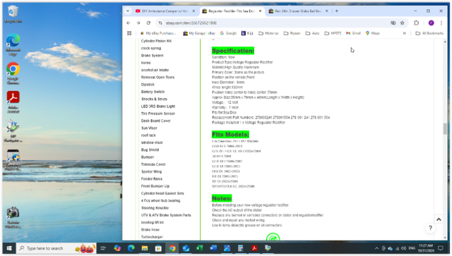Regulateur de voltage 12V Seadoo BRP Bombardier in Other in Trois-Rivières - Image 6