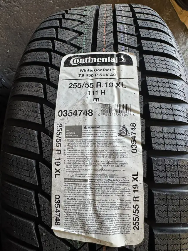4 New 19″ 5x112 Audi Replika Rims w/ 255/55R19 continental in Tires & Rims in Oakville / Halton Region - Image 5