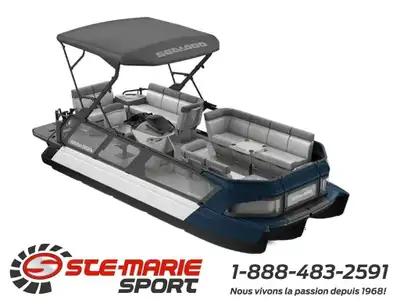 2 500$ DE RABAIS SUR CE PONTON! (déjà inclus dans le prix affiché) Pour 2 500$ de plus, obtenez du F...