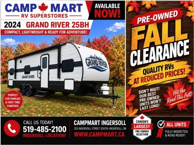 2024 Grand River RV Grand River 25BH in Travel Trailers & Campers in Woodstock - Image 2