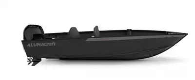 ALL NEW 2026 ALUMACRAFT COMPETITOR 185 X TILLER SHADOW SERIES WITH FLEX 50 MODULE, CARPET INTERIOR,...