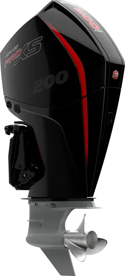 Pro XS 200hp 4.6L V8 Mercury Pro XS outboards are engineered for those boaters who demand ultimate p...