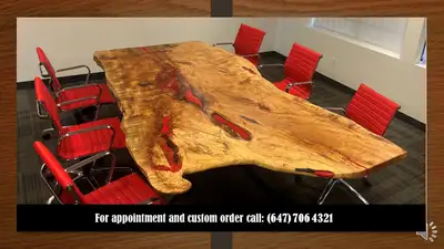 Boardroom tables from made from real wood, View more