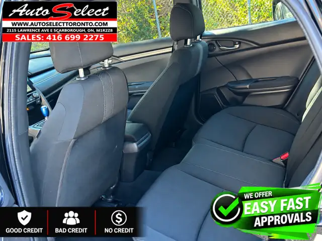 2017 Honda Civic LX **Rare 6 Speed** Backup Camera - Apple Ca... in Cars & Trucks in City of Toronto - Image 22