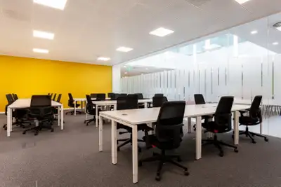 Flexible large office for rent designed to accommodate 40 people at Regus The Atrium. A fully servic...