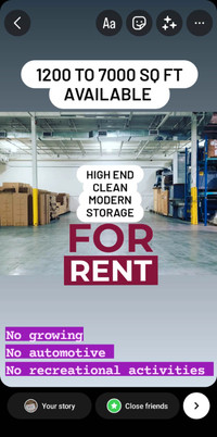 ❤✔HIGH END ❤✔ CLEAN ❤✔ MODERN warehouse SPACE RENTAL ❤✔ TORONTO