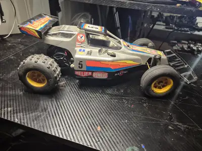 Vintage Yonezawa Lightning RC Buggy With Controller Working, View more