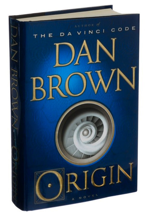 Origin, a novel by Dan Brown in Fiction in Dartmouth