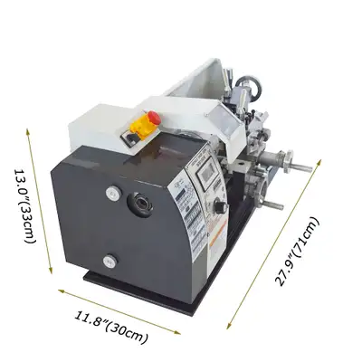 *WM180V 7*12” Precision Mini Metal Bench Lathe 600W 028062, View more