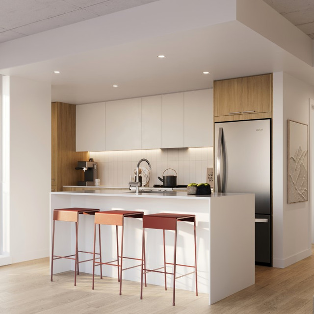 Condo neuf 2cc 2sdb à louer Ville Marie tout inclus-Papineau dans Locations longue durée  à Ville de Montréal - Image 2