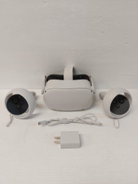 (81225-1) Meta Oculus KW49CM VR System w/ Controllers and Cord