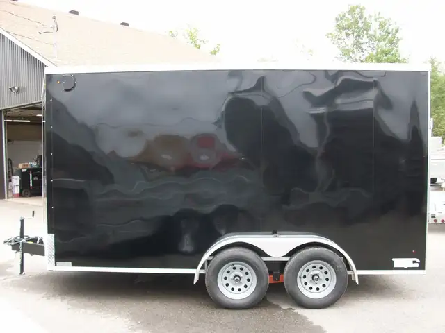2025 Weberlane CARGO 7' X 14' V-NOSE RAMPE 7' HT VTT MOTO TRACTE in Cargo & Utility Trailers in Laval / North Shore - Image 9