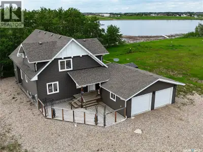Just 5 minutes from Humboldt, this waterfront property at Humboldt Lake offers the space and privacy...
