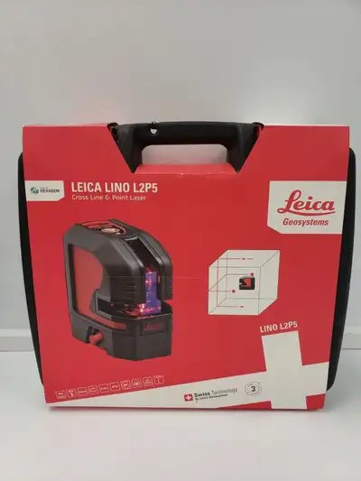 (89499-1) Leica LINO 12P5 Cross Line & Point Laser, View more