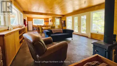 Tucked away on the point of Smiths Island, this off-grid cottage is more than a summer escape; it's...