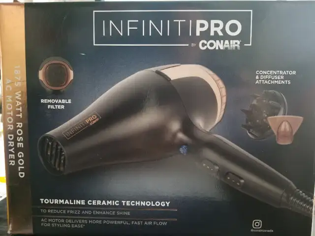 Infinit Pro Conair Blow Dryer @ $30 in Health & Special Needs in City of Toronto - Image 2