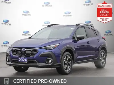 Sapphire Blue 2024 Subaru Crosstrek Touring Awd | No Accidents | Bluetooth AWD Lineartronic CVT 2.0L...