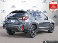 Odometer is 2637 kilometers below market average! Gray Metallic 2024 Subaru Crosstrek Onyx AWD Linea... (image 4)