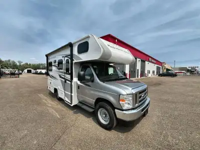 Embark on your next journey with the Adventurer 19RD Class C Motorhome. This gas-powered motorhome c...