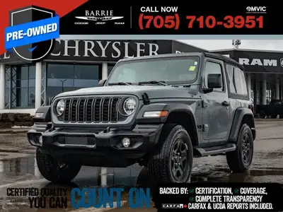 Welcome to Barrie Dodge Chrysler Jeep. CARFAX Canada No Reported Accidents CARFAX Canada One Owner T...