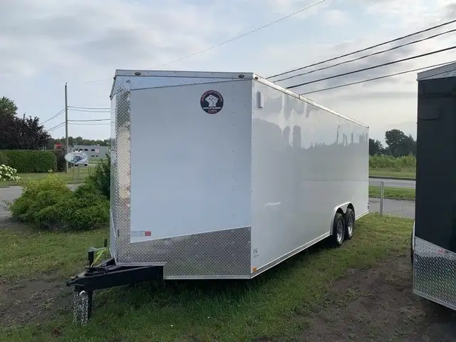 *EN INVENTAIRE* HYPER-HD 8.5X20 VNOSE 7.3 DE HAUT 2 X 5200LIVRES in Cargo & Utility Trailers in City of Montréal - Image 2