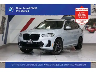 2023 BMW X3 xDrive30i 2.0L I4 TwinPower Turbo AWD 8-Speed Automatic EXTERIOR - BROOKLYN GREY METALLI...