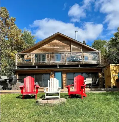 Lakefront Cottage with Hot tub- sleeps up to 14 people $450-$550 night, plus cleaning fees Great for...