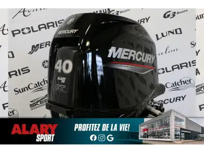 Welcome to Alary Sport Ontario Mercury 40ELPT CT DÉMARREUR ÉLÈCTRIQUE, PIED LONG (20 POUCES) 2026 Ce...