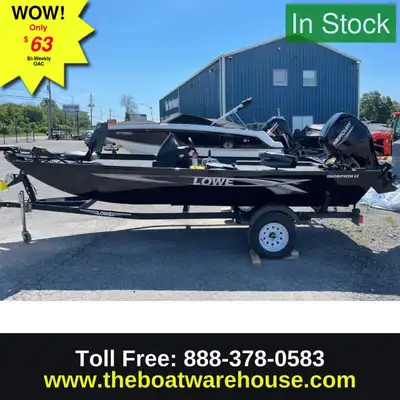 Includes: Mercury 60HP ELPT, Trailer, Ratchet Cover, Minn Kota Edge 45/45, Lowrance Eagle 5, 2-Bank...