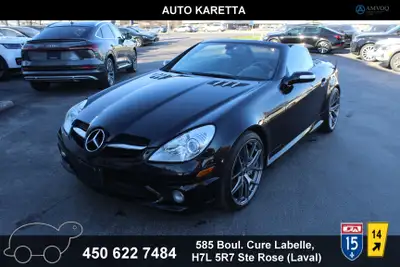2008 Mercedes-Benz Classe-SLK 2008 MERCEDES-BENZ SLK 55 AMG CONVERTIBLE ROADSTER, 96.771 KM: • CONVE...