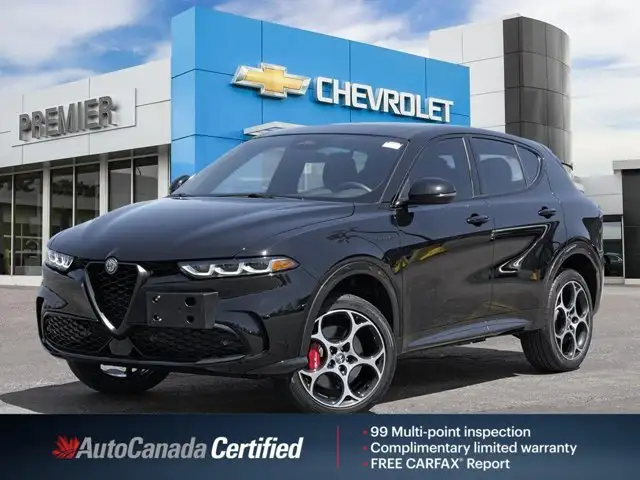 2024 Alfa Romeo Tonale Veloce | Sunroof | Remote Start |
