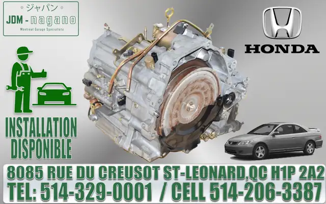 Nissan Sentra Nissan Versa Note Transmission CVT 1.6 1.8 4 cyl dans Transmission et train roulant dans Laval/Rive Nord - Image 10