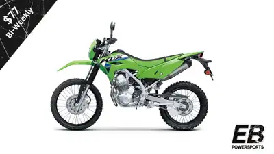 2026 Kawasaki KLX?230 Lightweight Dual-Sport On & Off-Road $77 Bi-Weekly The 2026 Kawasaki KLX?230 i...