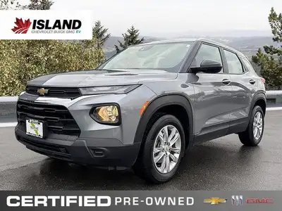 Designed for the modern adventurer, this 2023 Chevrolet Trailblazer LS in a sleek Gray finish is rea...