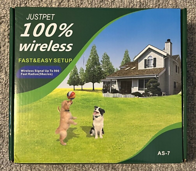 Wireless Pet Containment System - Just Pet 100% Safe, View more