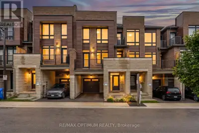 Experience luxurious 3-bedroom townhouse living in Aurora Trails, approximately 1,590 sq. ft. of mod...