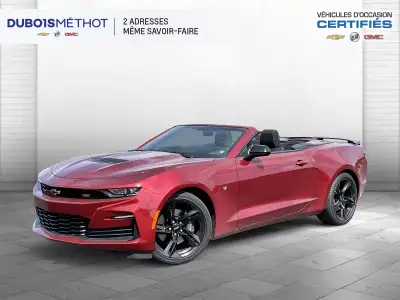 CHEVROLET CAMARO 1SS RS CONVERTIBLE 2023 EQUIPE DU MOTEUR V8 6.2L AVEC TRANSMISSION AUTOMATIQUE DE 1...
