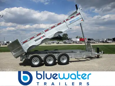 K-Trail Dump Trailers 82in. x 16' starting at $19,580.00 or $391.56/month! The Expert Series include...