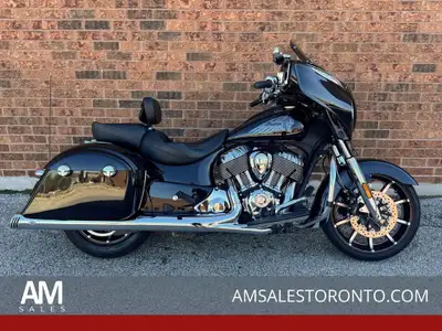 Beautiful Black Indian Chieftain LIMITED with Mutazu Performance Exhaust, LED headlight, upgraded se...