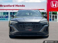 Command the road with sustainable power in this stunning Chronos Gray Metallic 2024 Audi Q8 e-tron S... (image 8)