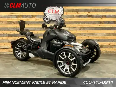 CLM AUTO INC 450-415-0911 ou TEXTO 438-937-6515 A VENDRE MOTO 3 ROUES DE TYPE TRYKE / SPYDER -2021 B...