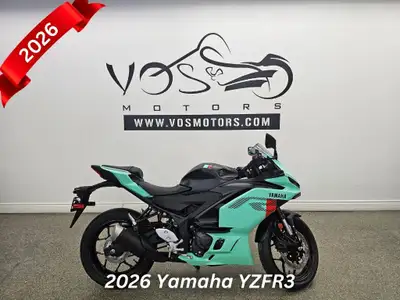 Vos Motors -No Payments for 1 Year Experience the thrill of the open road with the 2026 Yamaha YZF-R...
