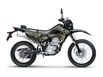 Sturgess Cycle 2026 Kawasaki KLX300 Cypher Camo Beige / EbonyGet Out and PlayThe KLX300 is a highly...