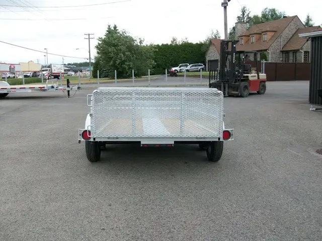2025 K-Trail 66in. X 123in. 2 ESSIEUX PANEAU OUVRANTET RAMPE VTT in Cargo & Utility Trailers in Laval / North Shore - Image 8